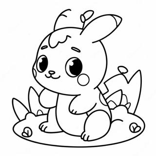 Baby Pokemon Coloring Page | Baby Pokemon coloring page