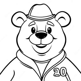 Yogi Bear Coloring Page | Yogi Bear coloring page