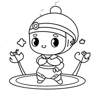 Ni Hao Kai Lan Coloring Page | Ni Hao Kai Lan coloring page