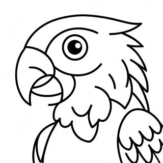 Macaw Coloring Page | Macaw coloring page