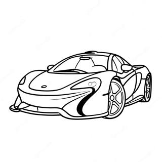 Mclaren Halaman Mewarnai