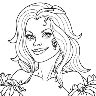 Ghouliana Coloring Page | Ghouliana coloring page