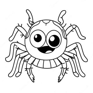 Lucas the Spider Coloring Page | Lucas the Spider coloring page