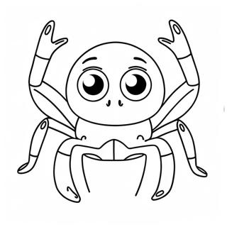 Cute Lucas the Spider Coloring Page | Lucas the Spider coloring page