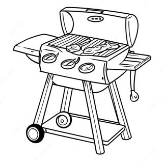Bbq Pagine da Colorare
