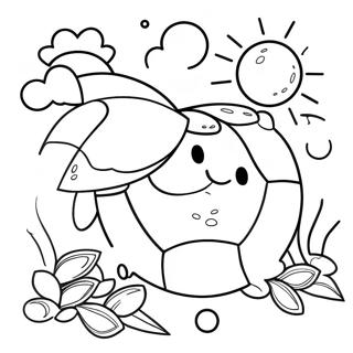 PE Coloring Page | PE coloring page