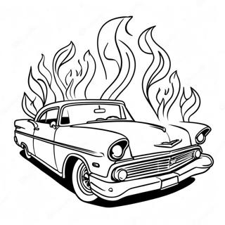 Chicano Lowrider Páginas para Colorir