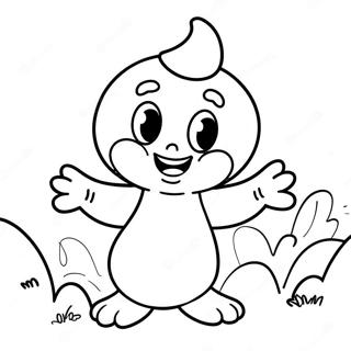 Casper the Friendly Ghost Coloring Page | Casper coloring page