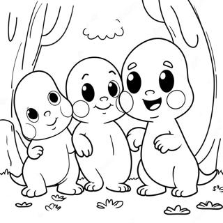 Casper and Friends Coloring Page | Casper coloring page