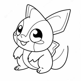 Cute Starter Pokemon Coloring Page | Starter Pokemon coloring page