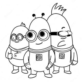 Despicable Me 3 Coloring Page | Despicable Me 3 coloring page