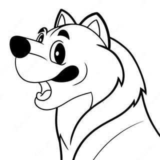 Balto Coloring Pages