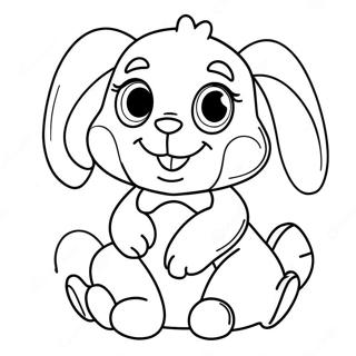 Bonnie Coloring Page | Bonnie coloring page