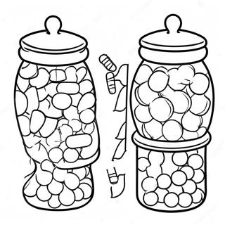 Candy Shop Coloring Pages