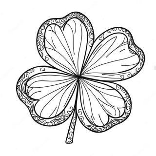 Shamrock Coloring Page | Shamrock -s coloring page