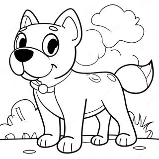 Go Dog Go Coloring Page | Go Dog Go coloring page