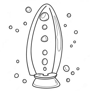 Lava Lamp Coloring Page | Lava Lamp coloring page