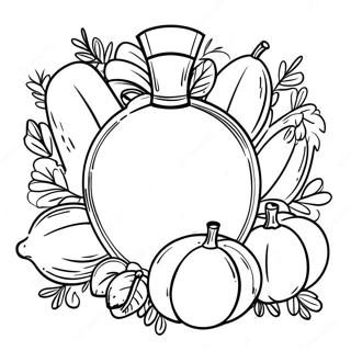 Page à colorier de Thanksgiving chrétien | Page de coloriage Action de grâce chrétienne