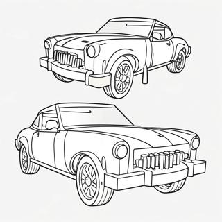 Lego Car Coloring Page | Lego Car coloring page