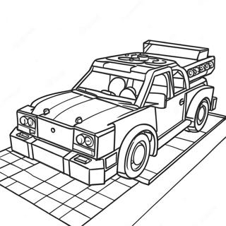 Lego Auto Malvorlagen
