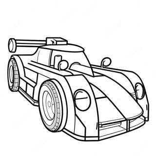 Fast Lego Race Car Coloring Page | Lego Car coloring page