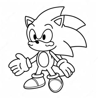 Adventurous Cream Sonic Coloring Page | Cream Sonic coloring page