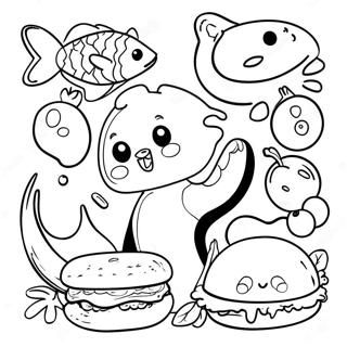 Catena Alimentare Pagine da Colorare