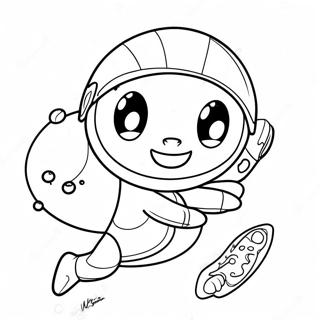 Vini Jr Coloring Page | Vini Jr coloring page