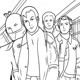 Tokyo Revengers Coloring Page | Tokyo Revengers coloring page
