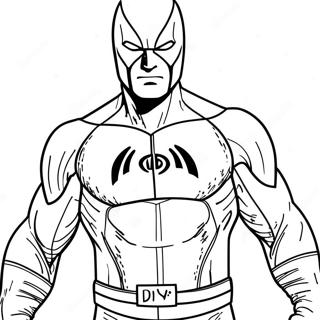Daredevil Coloring Page | Daredevil coloring page