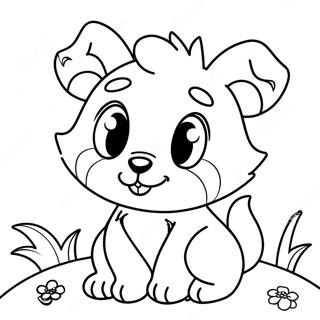 Fun Animal Coloring Page | Only coloring page
