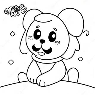 I Miss You Coloring Page | I Miss You coloring page