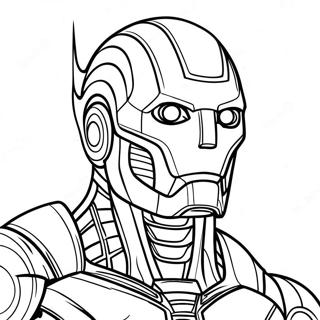 Ultron Coloring Page | Ultron coloring page