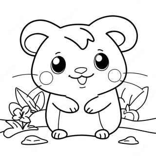 Hamtaro Fargeleggingssider