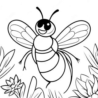 Bee Movie Coloring Page | Bee Movie coloring page