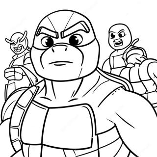 Opkomst Van De Tmnt Kleurplaten
