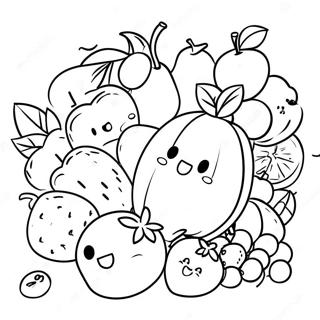 Epic Blox Fruits Adventure Coloring Page | Blox Fruits coloring page