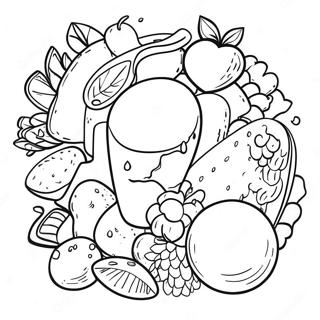 Health Coloring Page | Health coloring page
