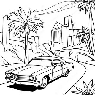 Hollywood Coloring Page | Hollywood coloring page