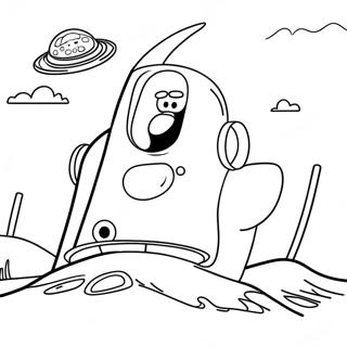 Futurama Coloring Page | Futurama coloring page