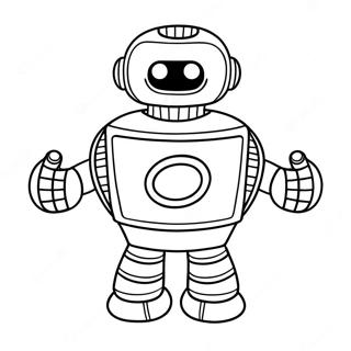 Bender the Robot Coloring Page | Futurama coloring page