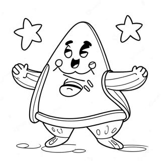 Patrick Star Coloring Page | Patrick coloring page