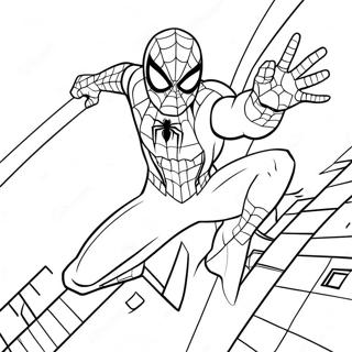 Ultimate Spider Man Coloring Page | Ultimate Spider Man coloring page