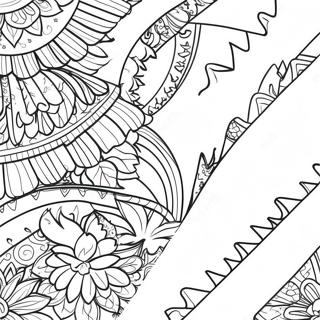 Vibrant State Flags Coloring Page | State Flags coloring page