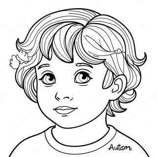 Autism Awareness Coloring Page | Autism coloring page