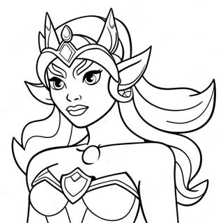 She Ra Coloring Page | She Ra coloring page