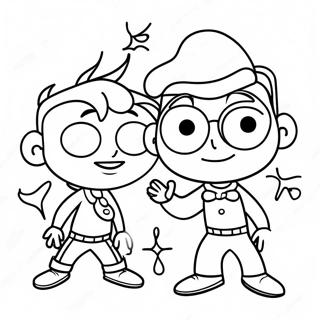 Fairly OddParents Coloring Page | Fairly OddParents coloring page
