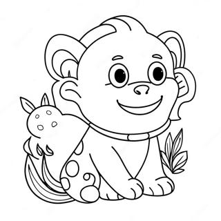 BSD Coloring Page | BSD coloring page
