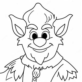 Heat Miser Coloring Page | Heat Miser coloring page