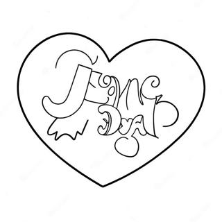 I Love My Dad Coloring Page | I Love My Dad coloring page